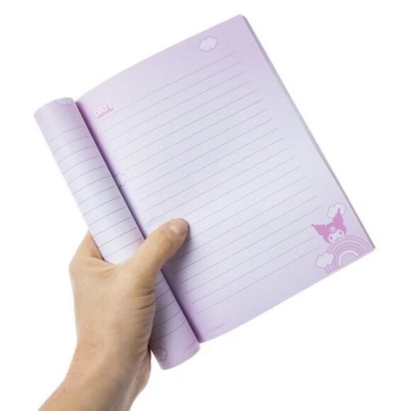 Kuromi Notebook and Pen Set Sanrio 2 Piece Gift Journal New - Picture 7 of 7